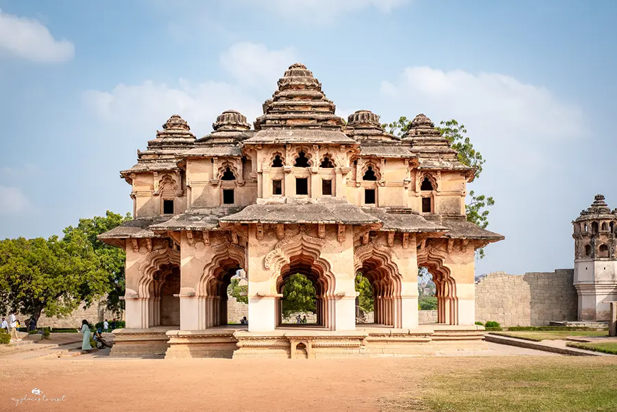 Дворецът Лотос, Хампи, Южна Индия