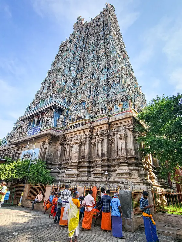 Храмът Минакши, Мадурай, Южна Индия