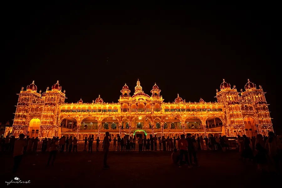 Двореца в Майсур, Южна Индия