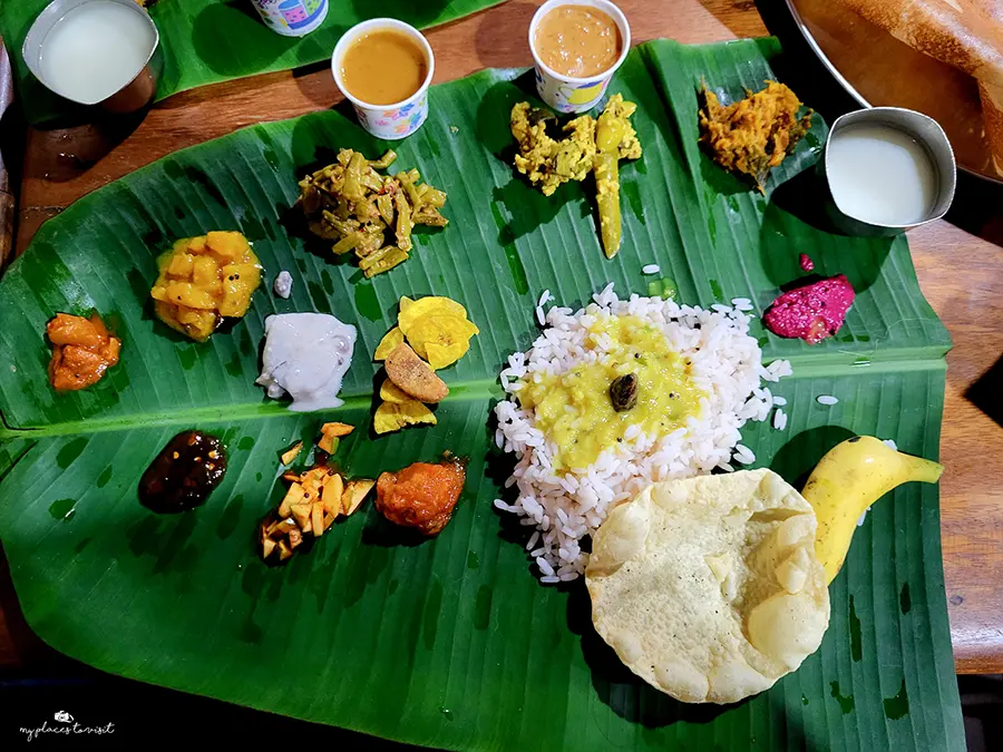 Талай Ваджай, вегетарианска храна, Южна Индия